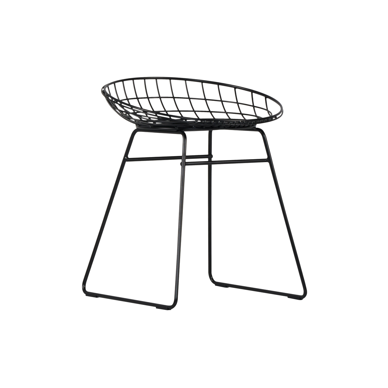 KM05 Wire Stool: Black