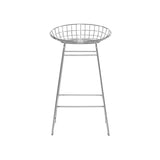 Wire Bar + Counter Stool: Counter + Chrome