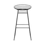 Wire Bar + Counter Stool: Bar + Black