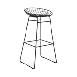 Wire Bar + Counter Stool: Bar + Black
