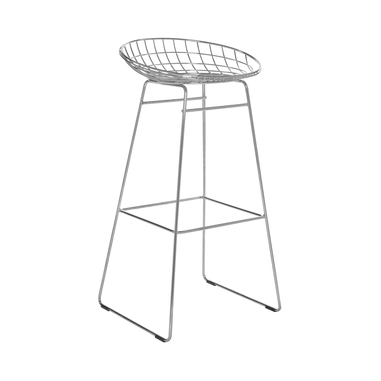 Wire Bar + Counter Stool: Bar + Chrome