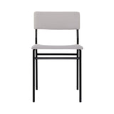 SE07 Dining Chair: Black + Steelcut Trio 3 205