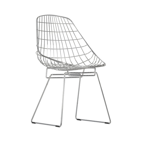 SM05 Wire Dining Chair: Chrome