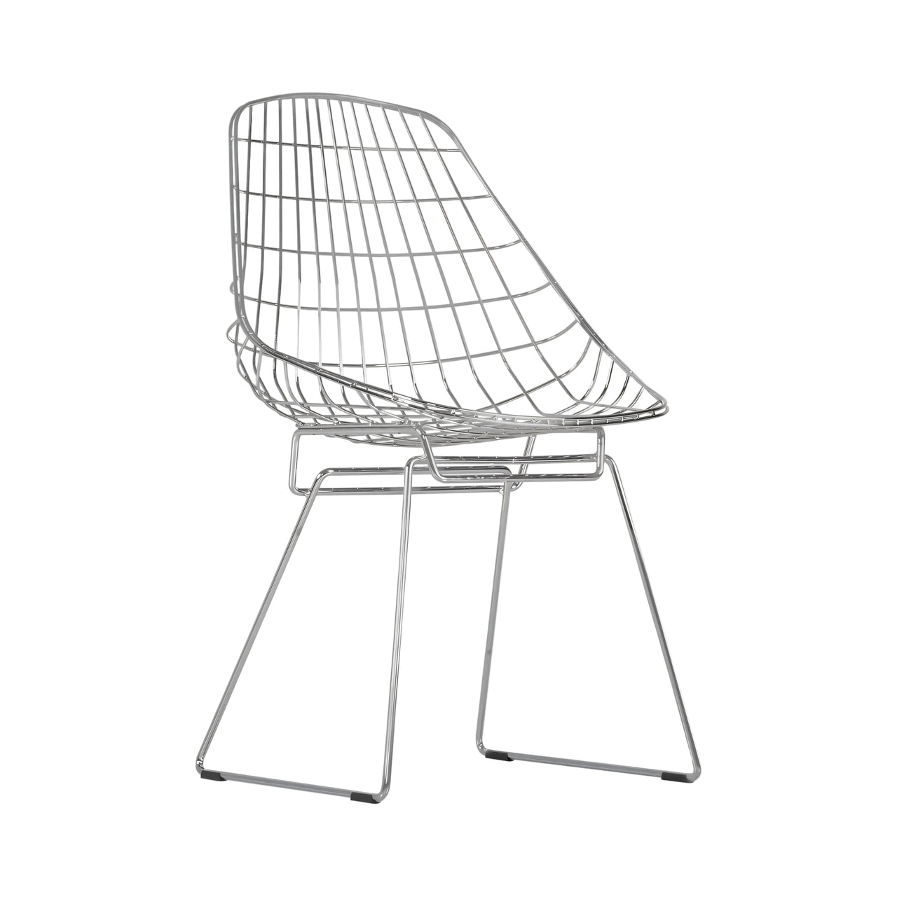 SM05 Wire Dining Chair: Chrome