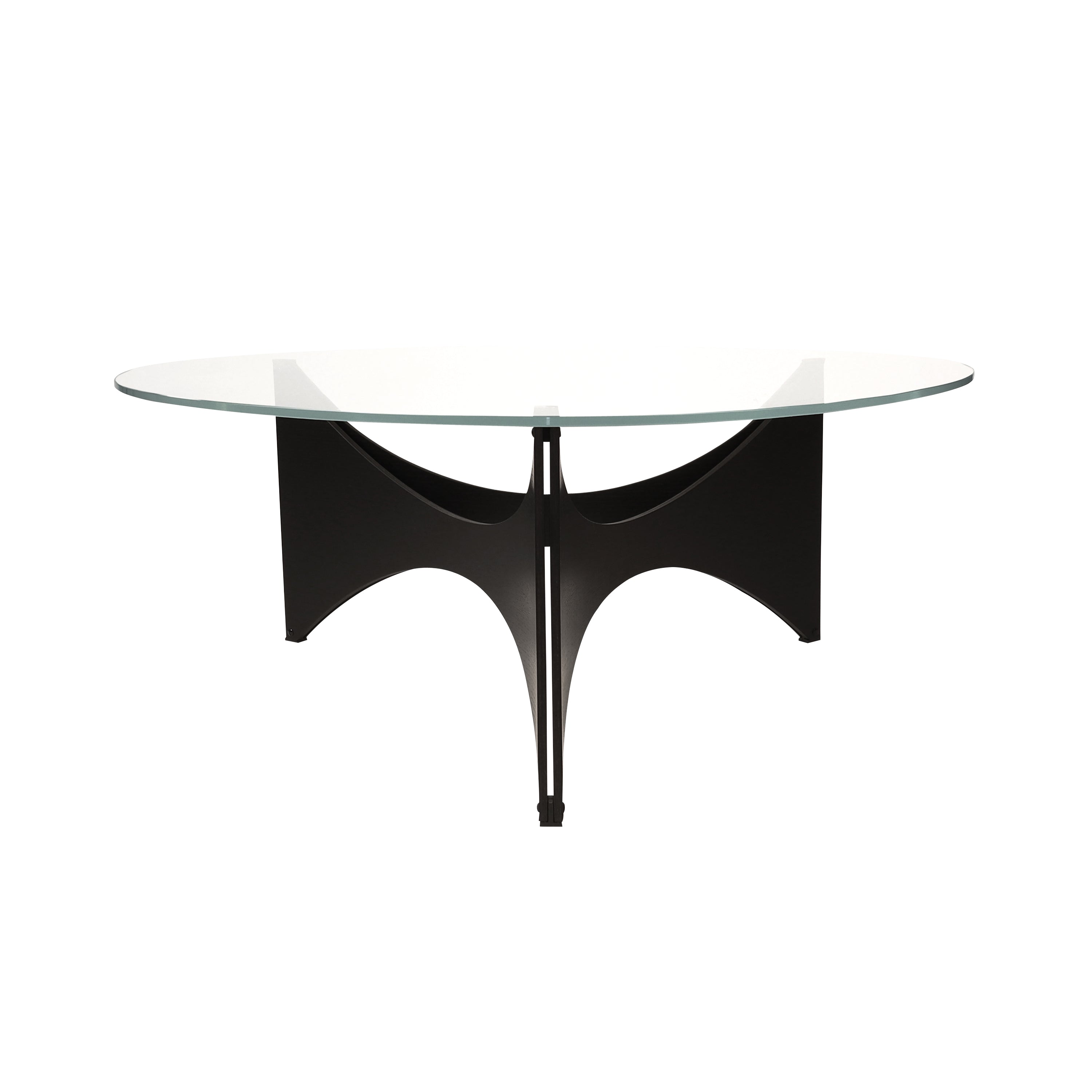 TZ75 Coffee Table: Black Oak
