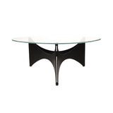 TZ75 Coffee Table: Black Oak