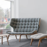 Mammoth Sofa: Front Upholstered