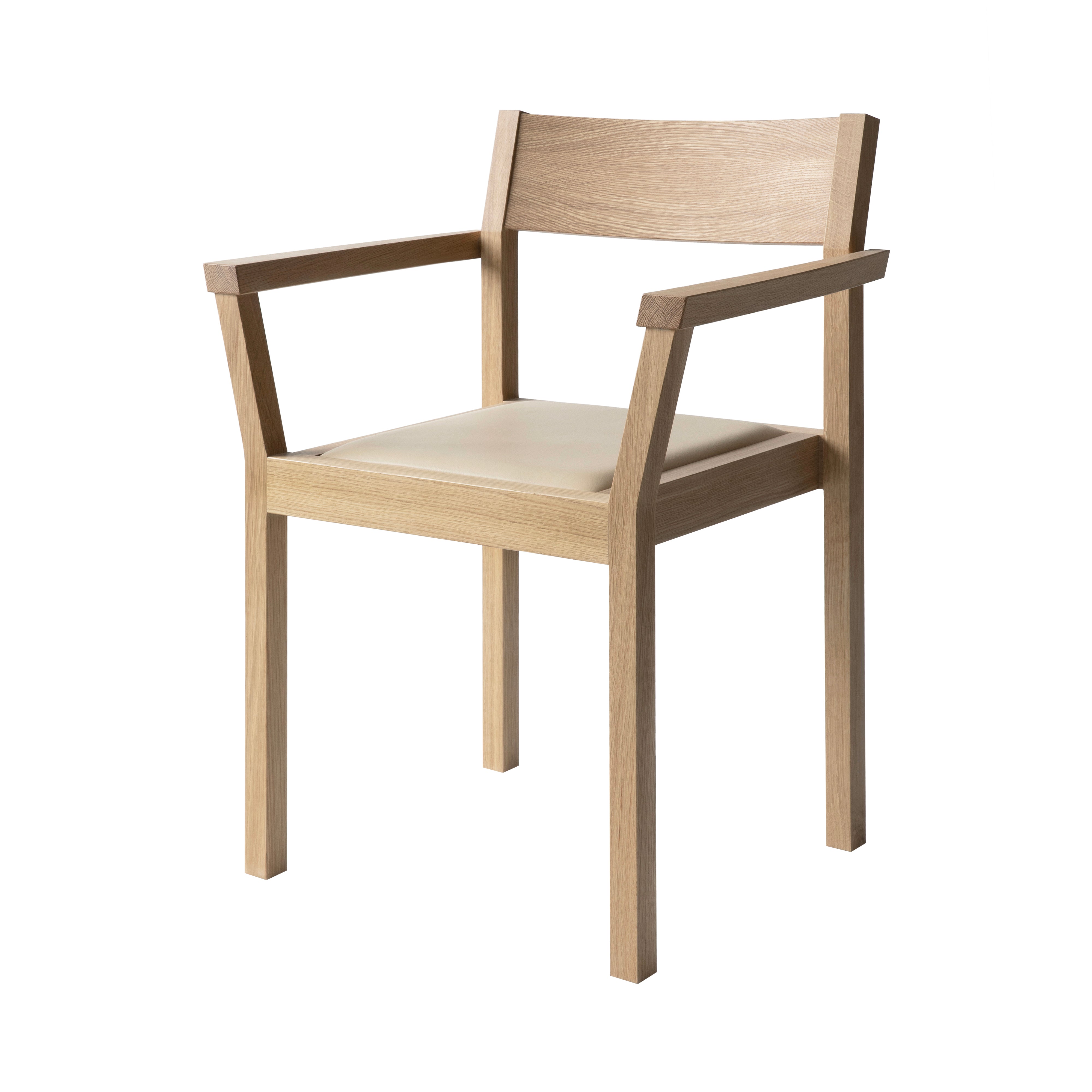 Periferia KVT3 Chair: Upholstered + Oak + Elmosoft 22024