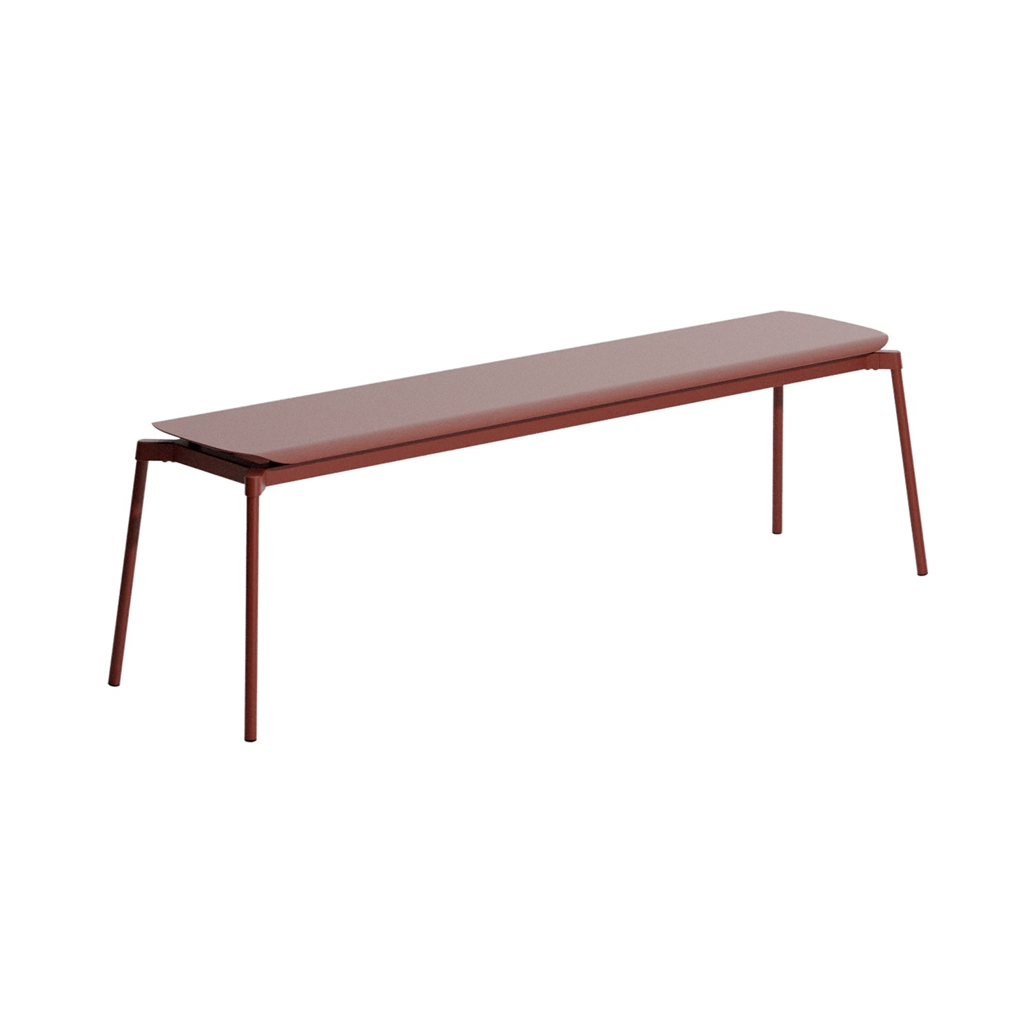 Fromme Bench: Brown Red
