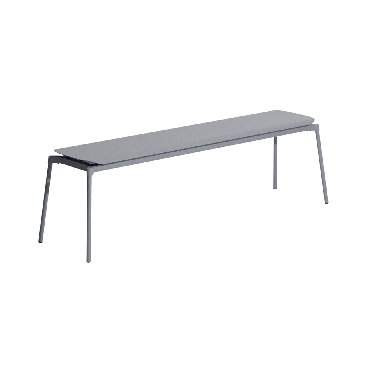 Fromme Bench: Stone Grey