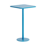 Week-End High Table: Square + Sky Blue