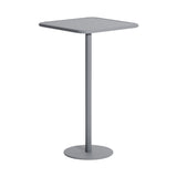 Week-End High Table: Square + Stone Grey