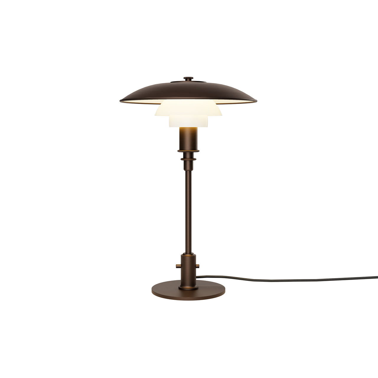 PH 3/2 Table Lamp: Aged Brass