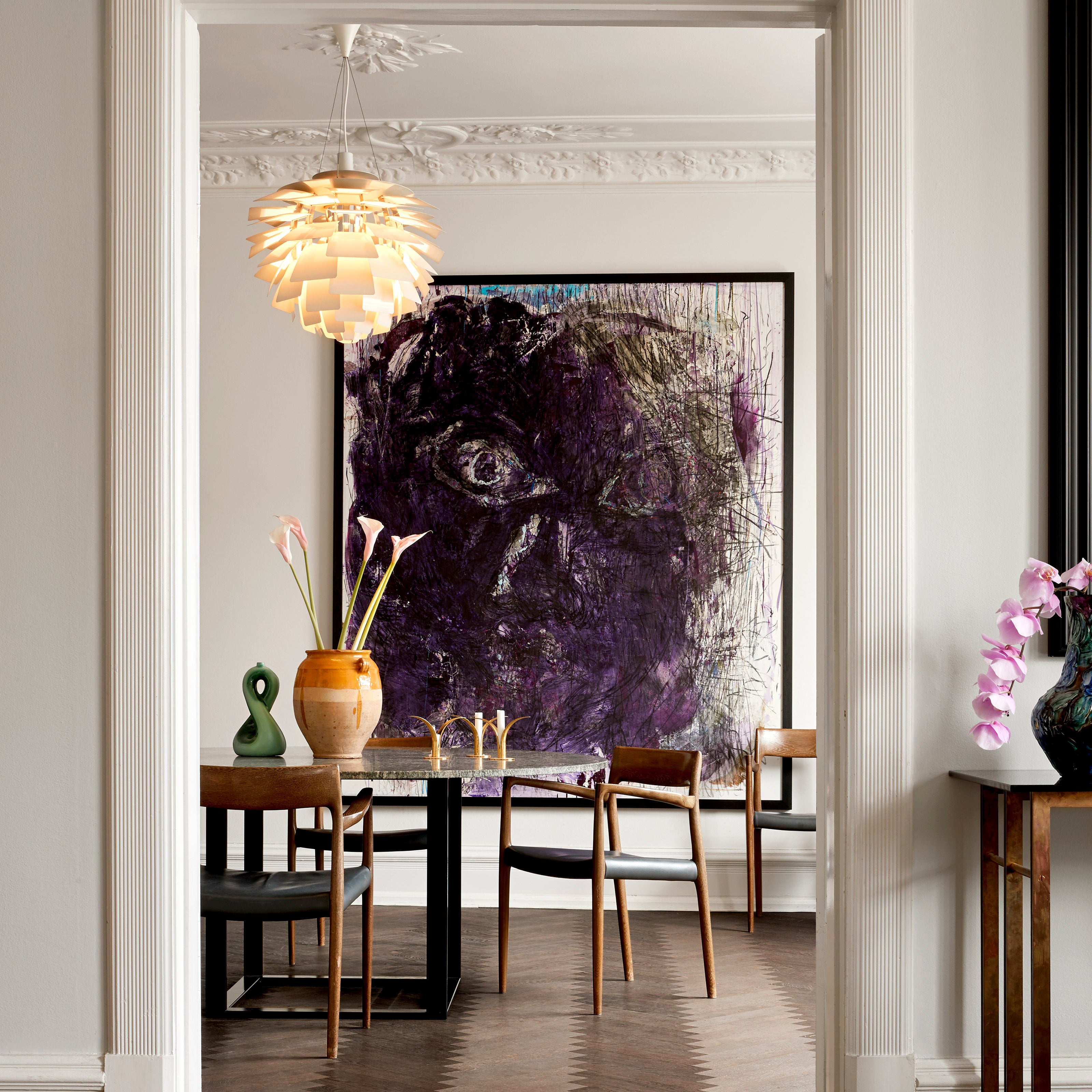 PH Artichoke Glass Pendant - Quick Ship