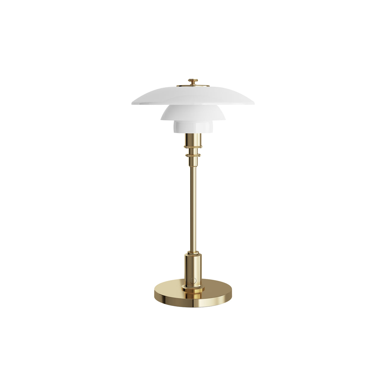 PH 2/1 Portable Lamp: Metalized Brass