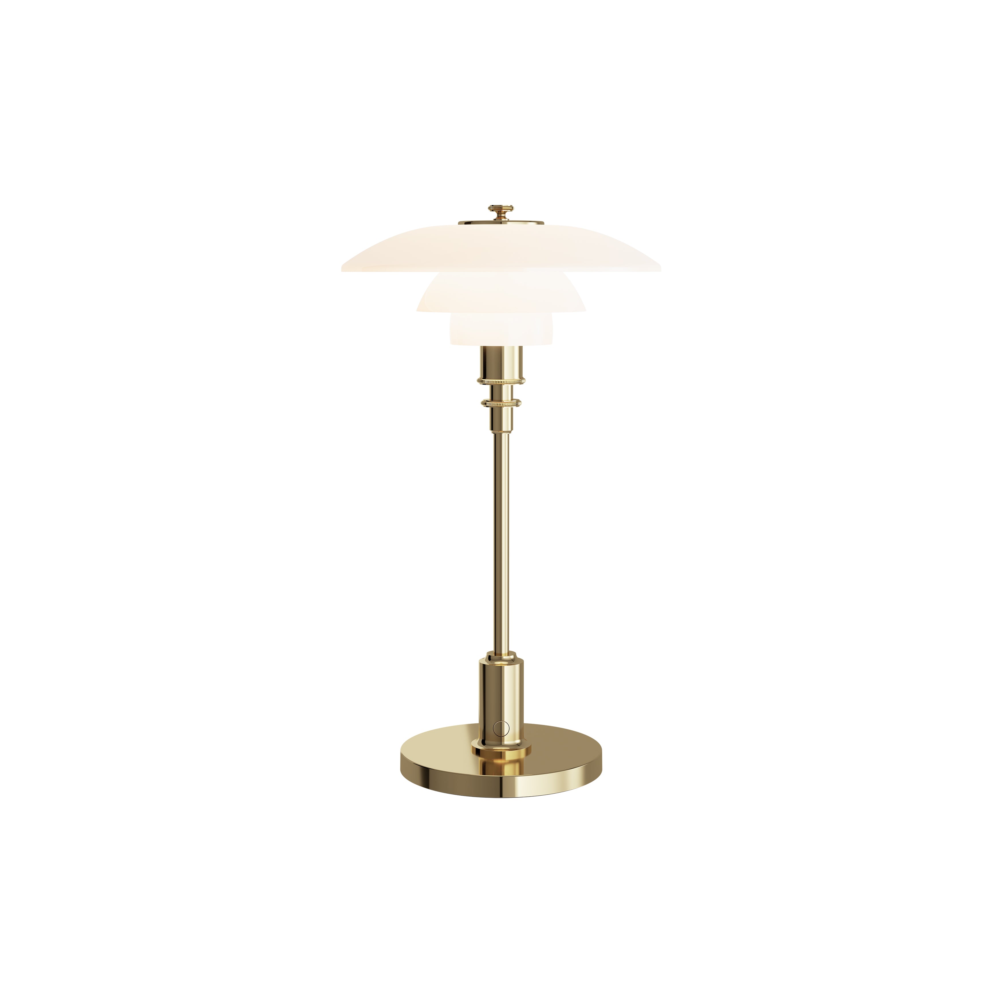 PH 2/1 Portable Lamp: Metalized Brass