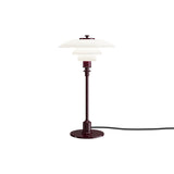 PH 2/1 Table Lamp: Burgundy + Black