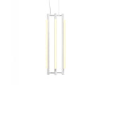 Pipeline 4 Chandelier: White
