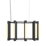 Pipeline 2 Chandelier: Black