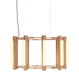 Pipeline 2 Chandelier: Copper