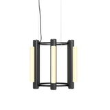 Pipeline 1 Chandelier: Black