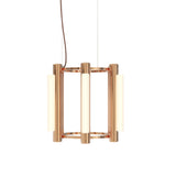 Pipeline 1 Chandelier: Copper
