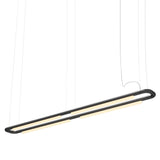 Pipeline CM7 Pendant Light: Black + Black
