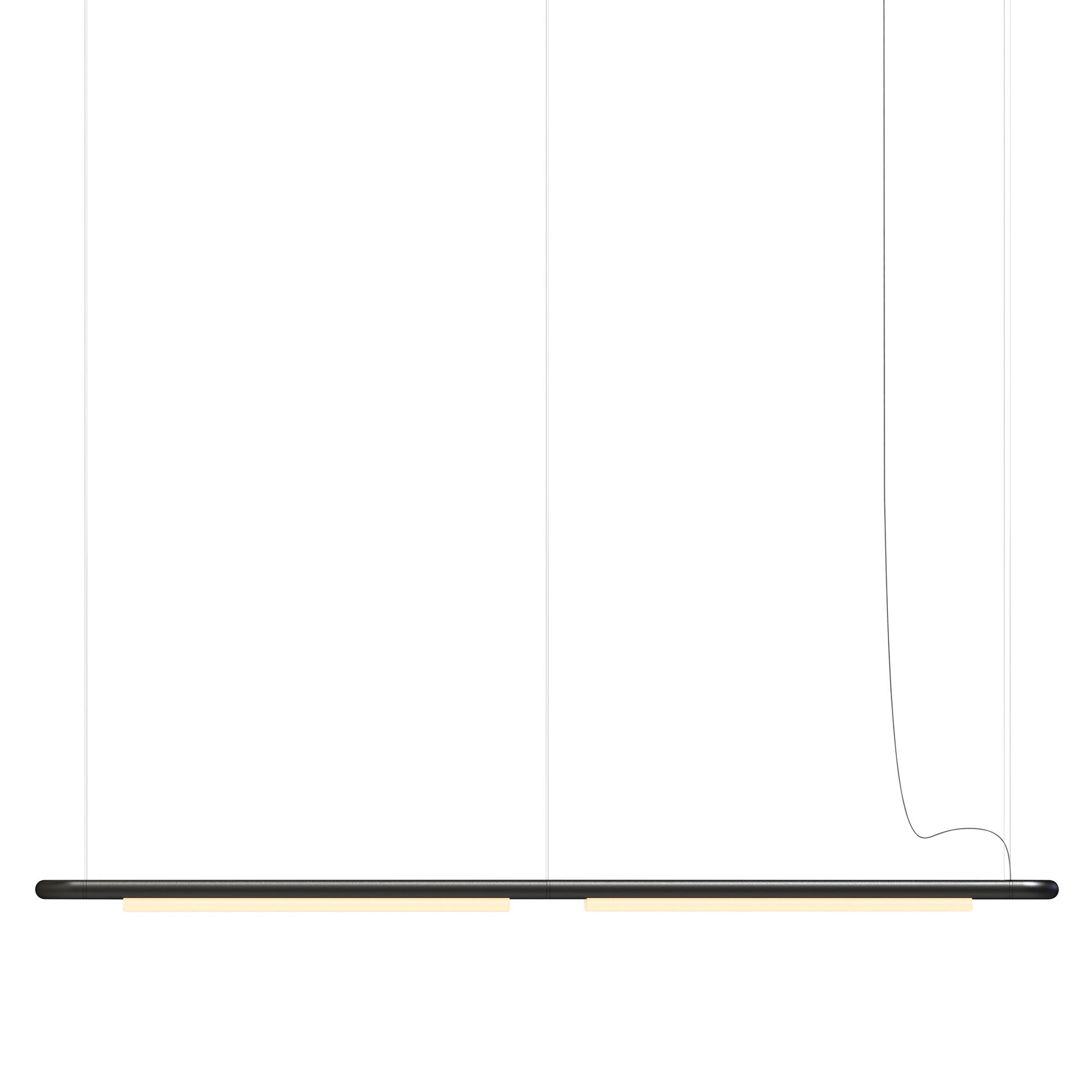 Pipeline CM7 Pendant Light: Black + Black