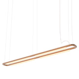 Pipeline CM7 Pendant Light: Copper + Copper