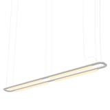 Pipeline CM7 Pendant Light: White + White
