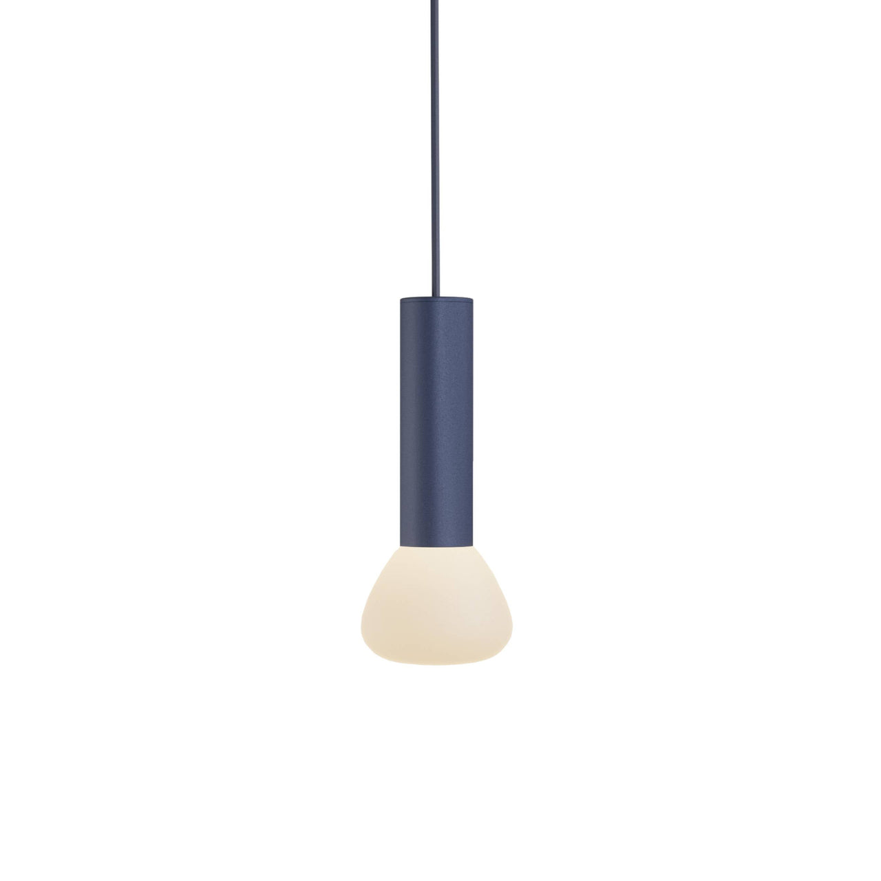 Parc 02 Pendant: Textured Midnight Blue + Midnight Blue