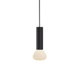 Parc 02 Pendant: Textured Black + Black