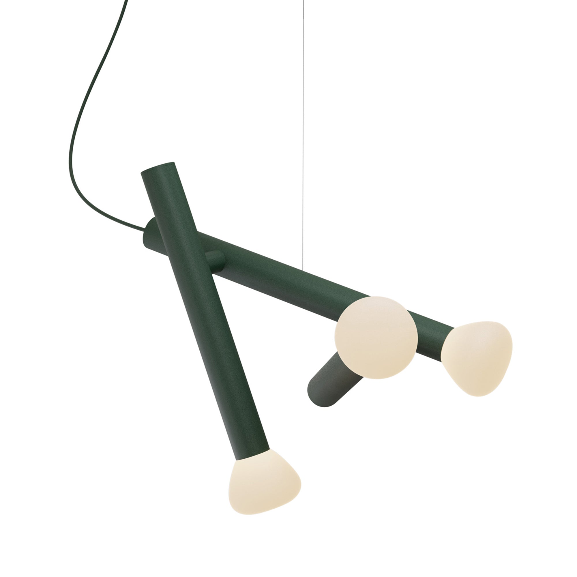 Parc 04 Pendant: Green + Green