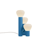 Parc 06 Table Lamp: Handswitch +  Blue + Beige