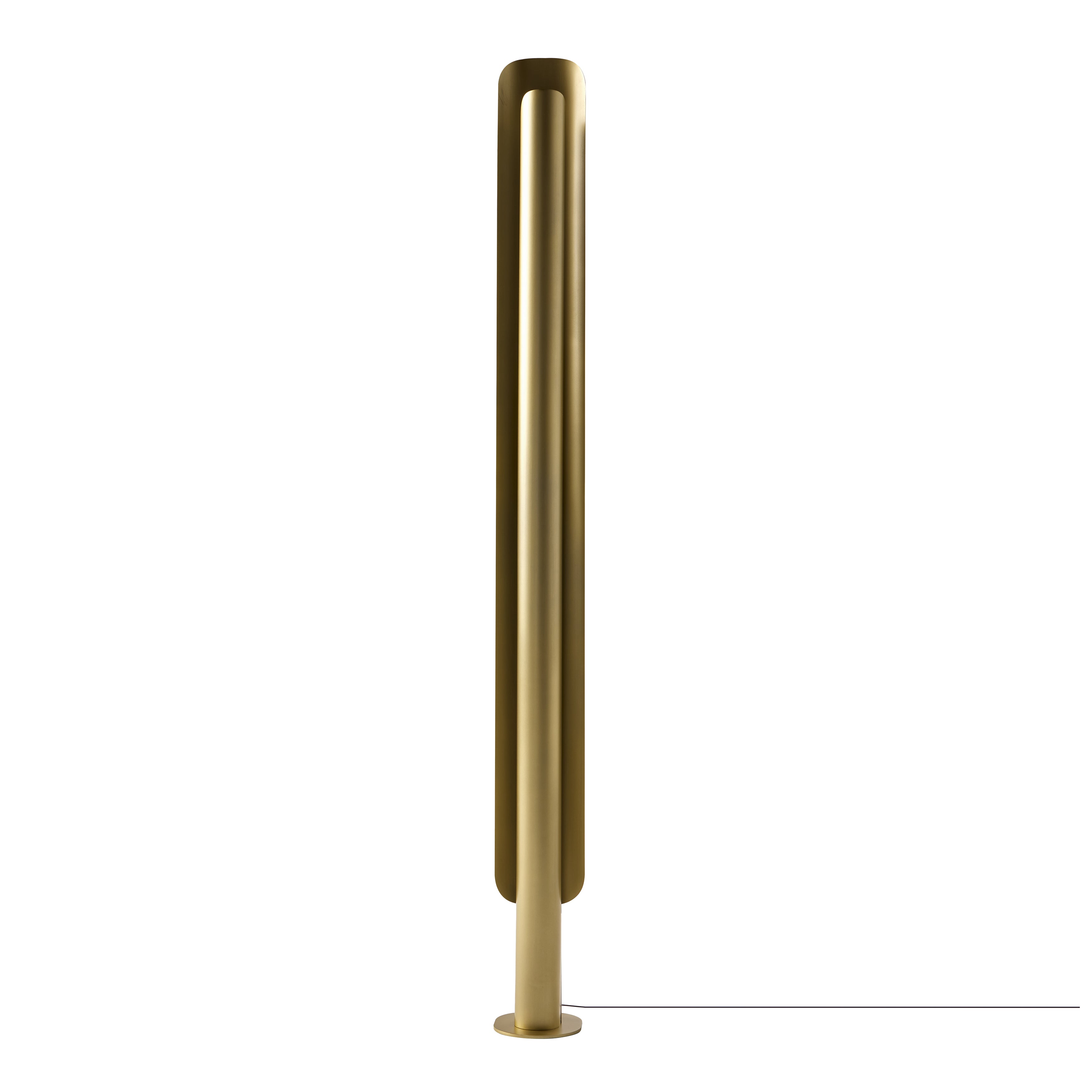 Stockholm Floor Lamp: Gold