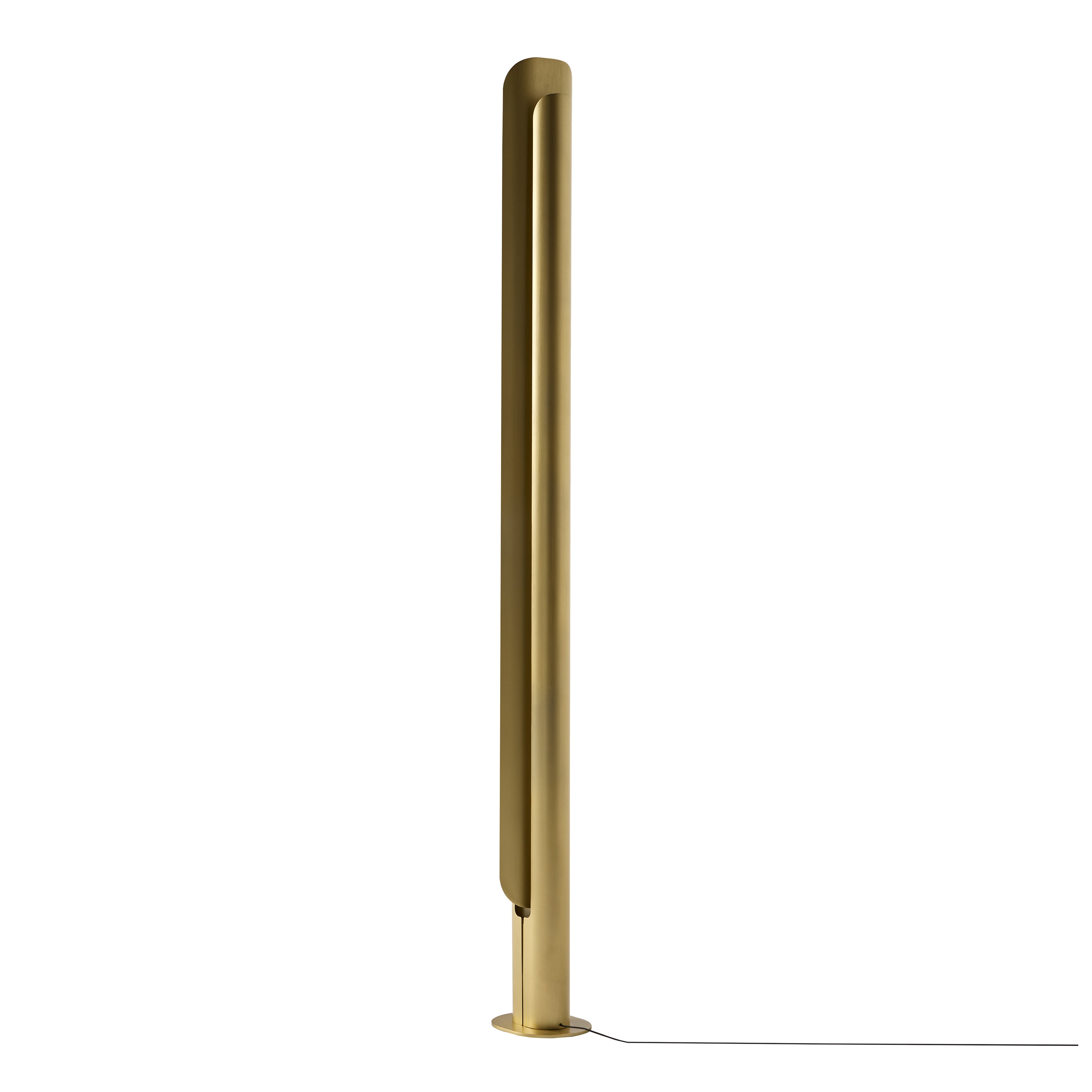 Stockholm Floor Lamp: Gold