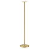 Luci Floor Lamp: Brass