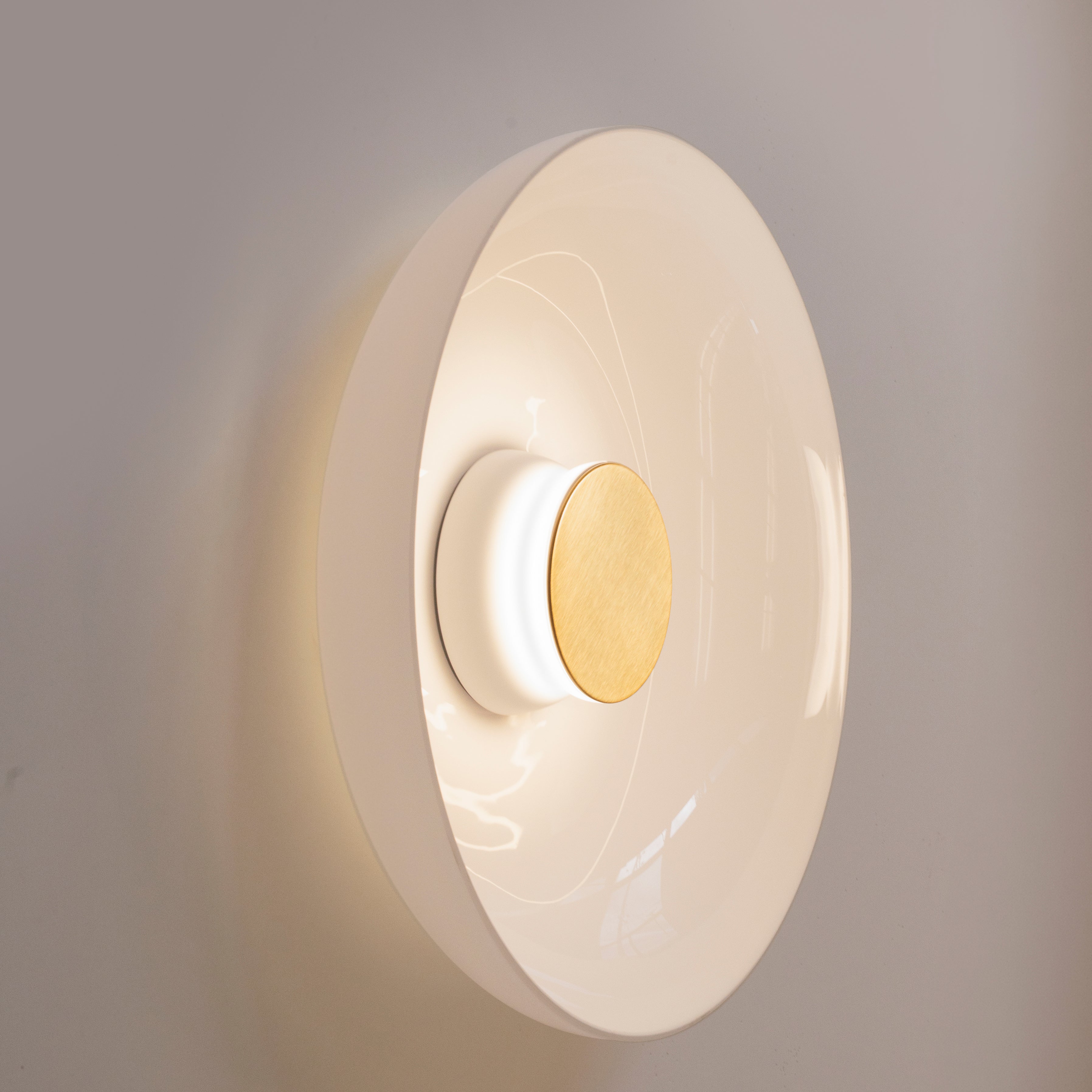 Totem Sconce: Glass
