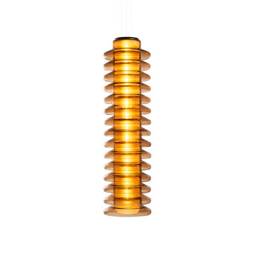 Pace 28 Pendant Light: 15 + Umber