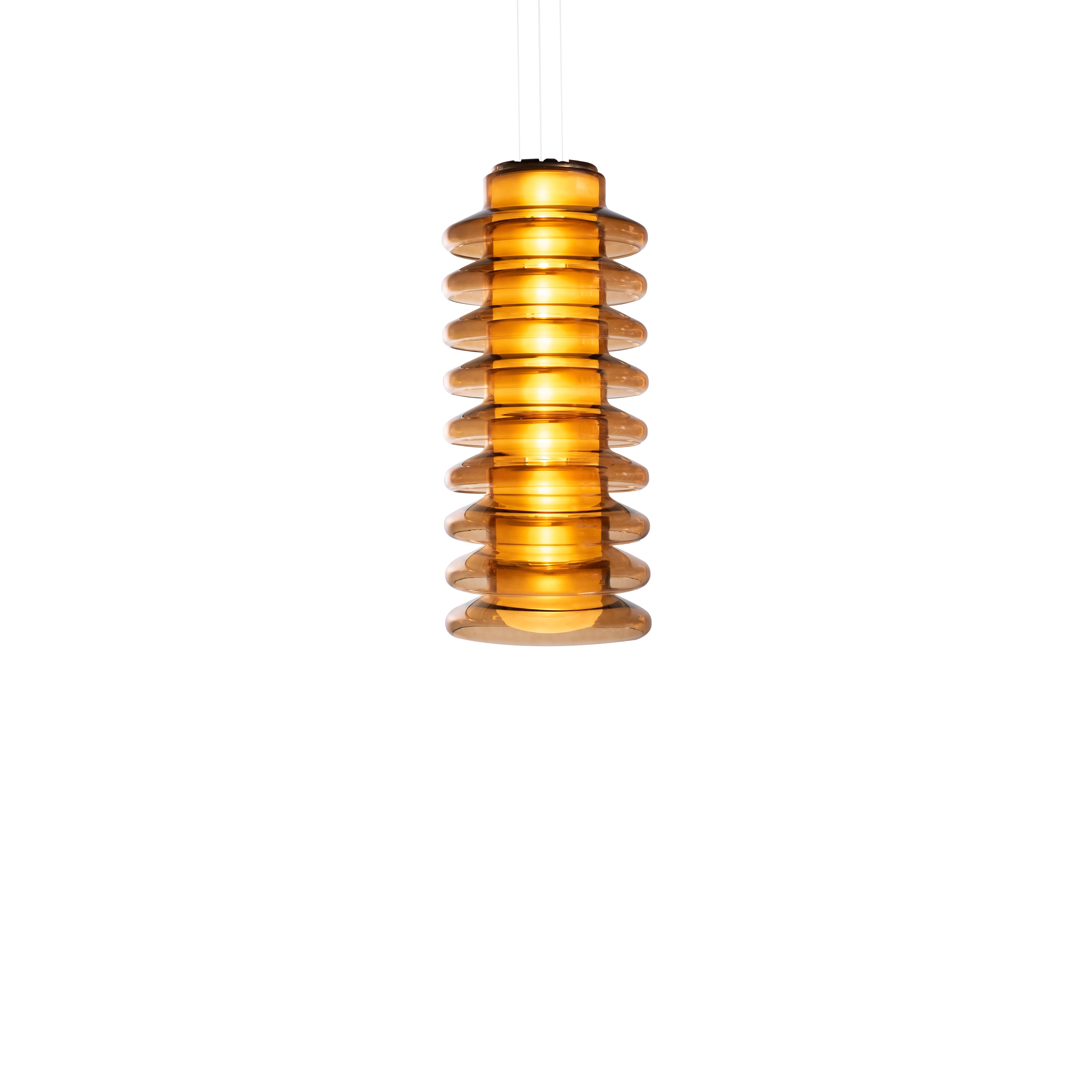 Pace 28 Pendant Light: 9 + Umber