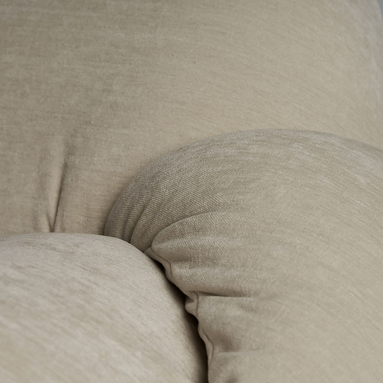 Pacha Sofa: 2-Seater with Armrests and Ottoman