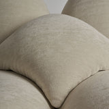 Pacha Sofa: 2-Seater with Armrests and Ottoman