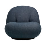 Pacha Lounge Chair: Black Semi Matt