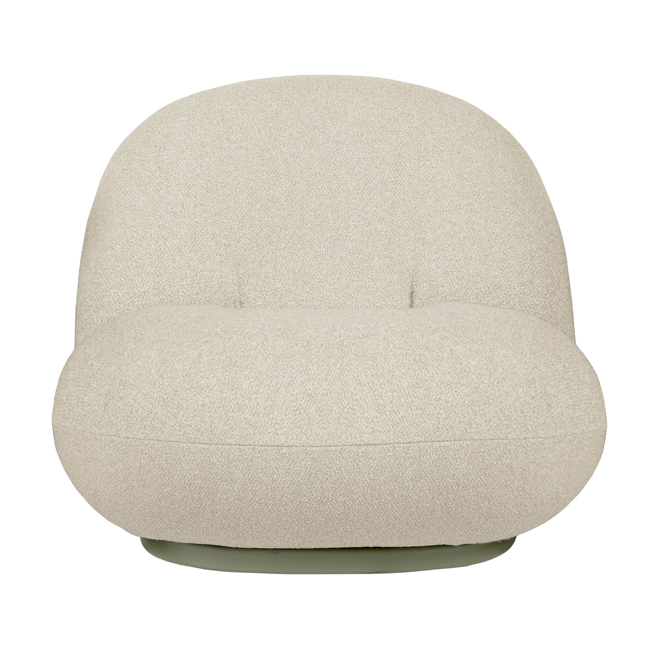 Pacha Lounge Chair: Swivel Base + Outdoor + Without Cover