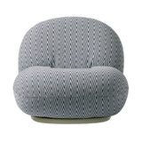 Pacha Lounge Chair: Swivel Base + Outdoor + Without Cover
