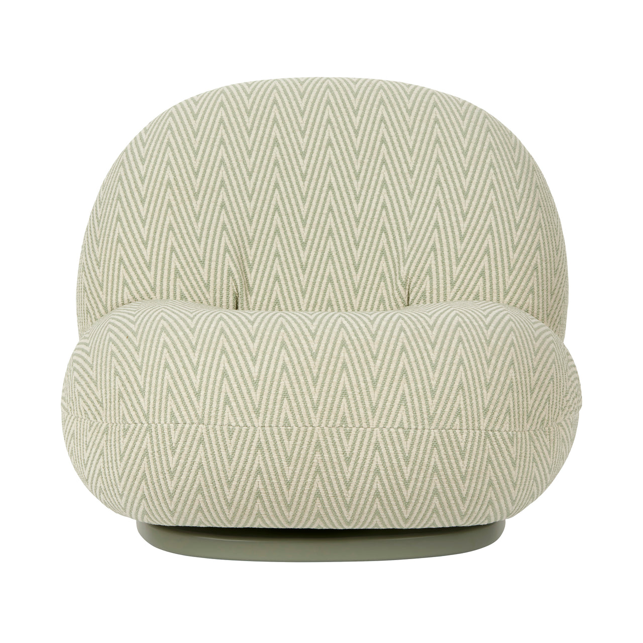 Pacha Lounge Chair: Swivel Base + Outdoor + Without Cover