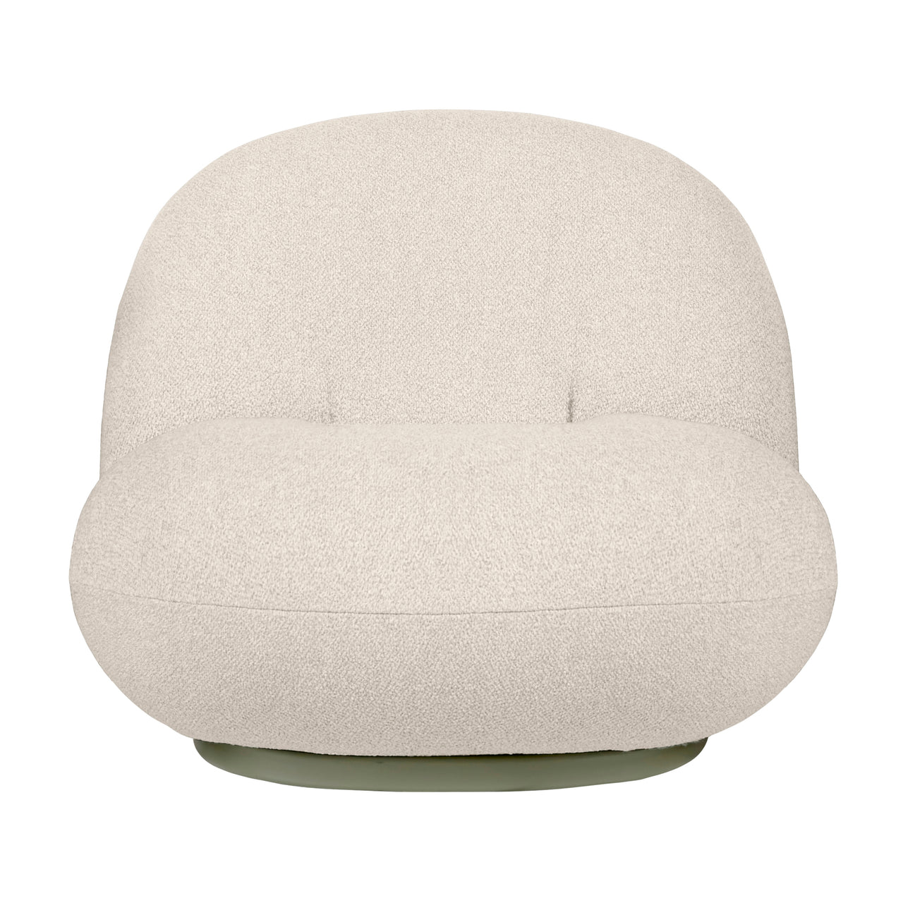 Pacha Lounge Chair: Swivel Base + Outdoor + Without Cover