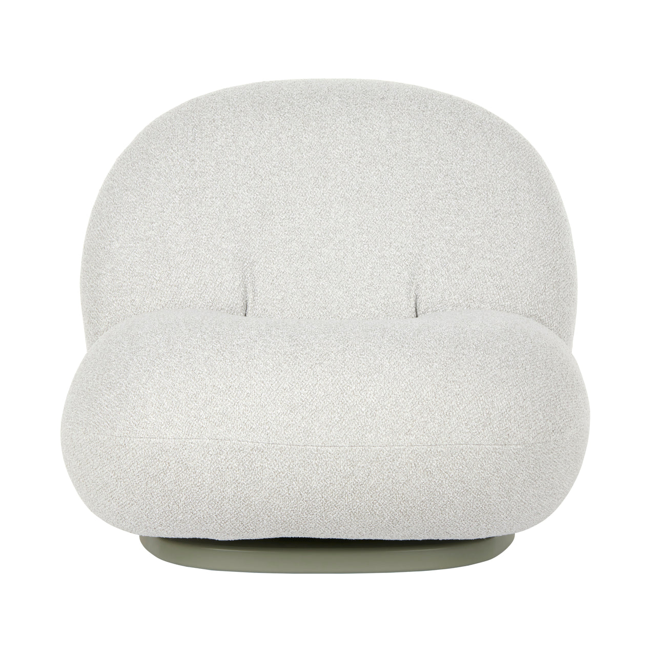 Pacha Lounge Chair: Swivel Base + Outdoor + Without Cover