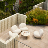 Pacha Lounge Chair: Swivel Base + Outdoor + LS