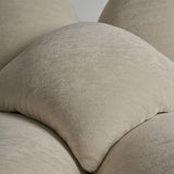 Pacha Sofa: 3-Seater with Armrests and Ottoman + DI